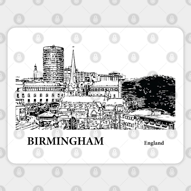 Birmingham England Sticker by Lakeric